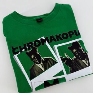 Gildan Chromakopia Tyler The Creator World Tour Graphic T Shirt Green Mens M